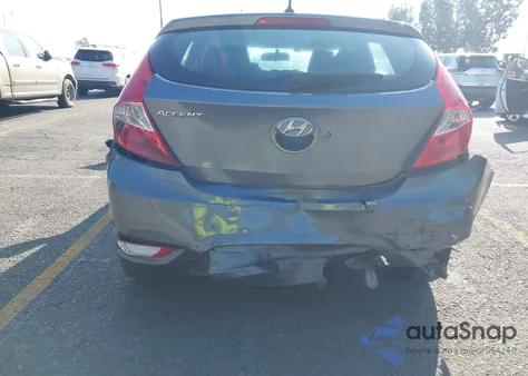 2017 Hyundai Accent Se from USA, damaged, VIN KMHCT5AE4HU311510